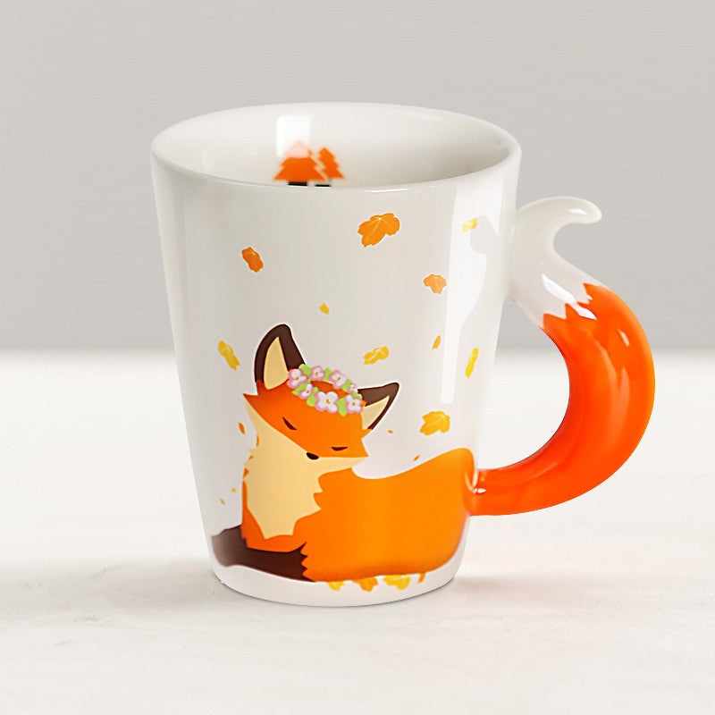 EmberTail Fox Ceramic Mug