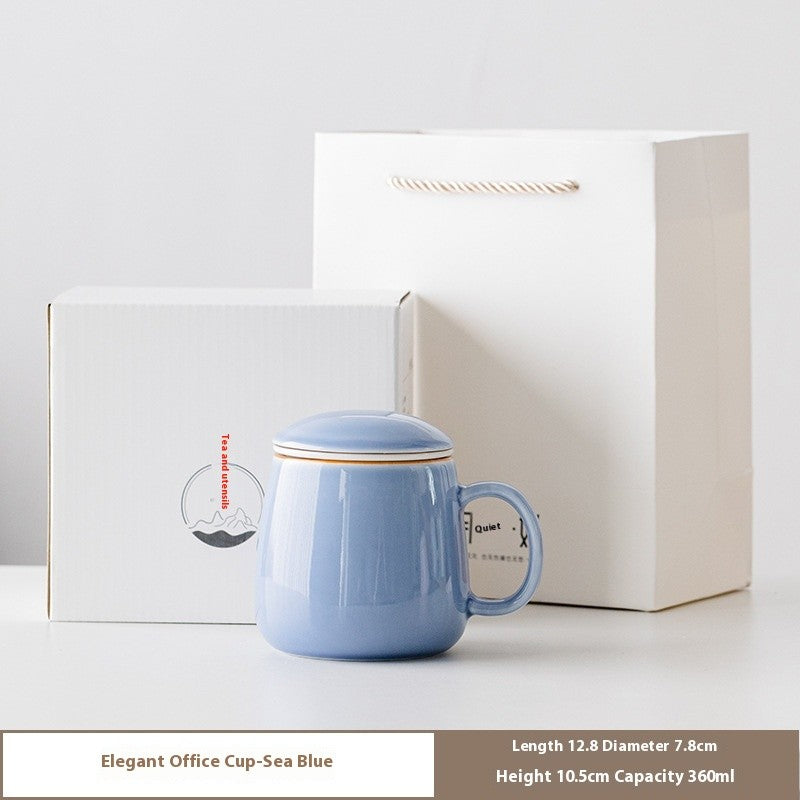 Mistline Porcelain Infusion Office Cup