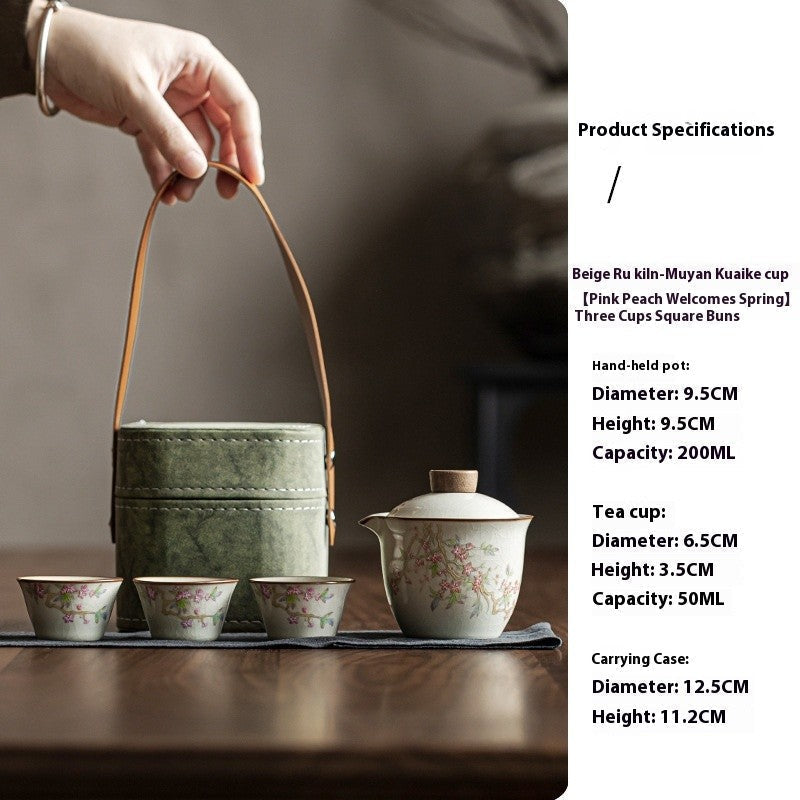 RuSpring Travel Kung Fu Tea Set