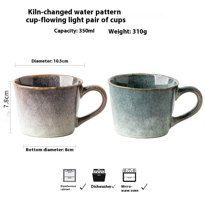 TwinGlaze Vintage Stream Mug Set