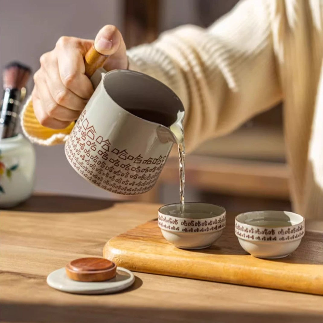 Wayfarer Ceramic Travel Tea Set