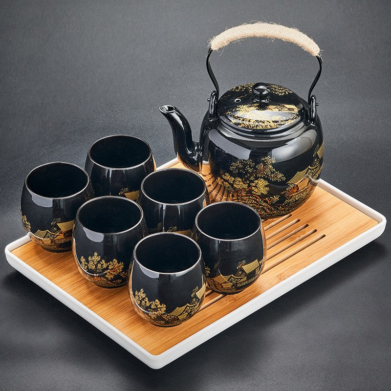 Zen Hearth Japanese Tea Set