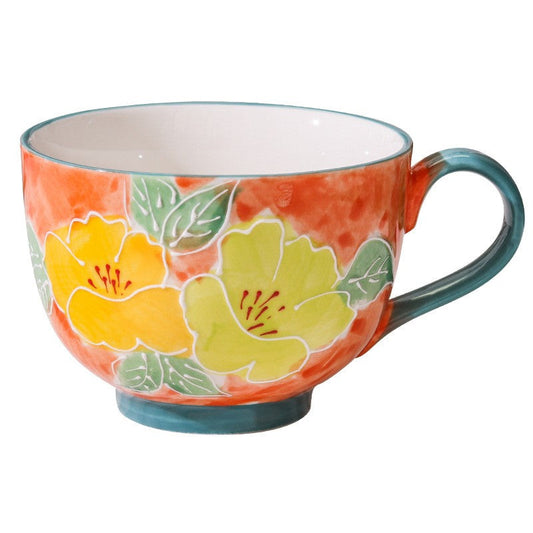 BloomRidge Hand-Drawn Ceramic Mug