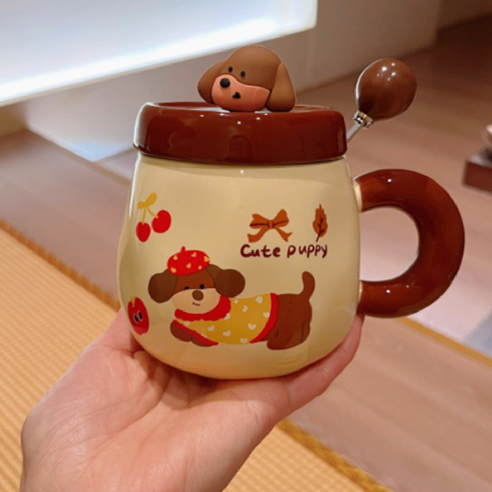 Dachshund Delight Ceramic Mug Set