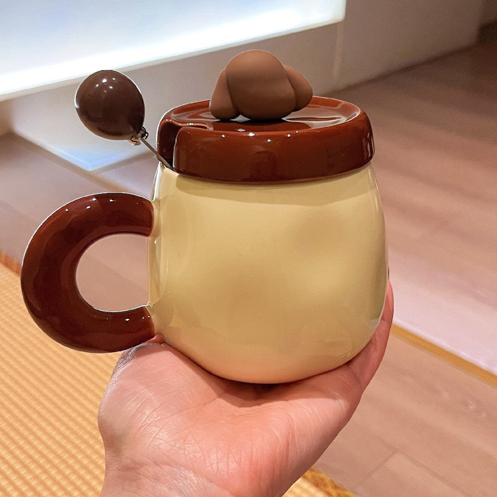 Dachshund Delight Ceramic Mug Set