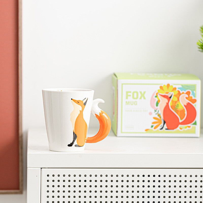 EmberTail Fox Ceramic Mug