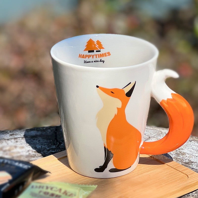 EmberTail Fox Ceramic Mug