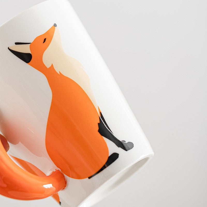 EmberTail Fox Ceramic Mug