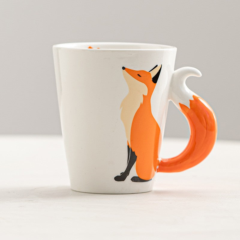 EmberTail Fox Ceramic Mug