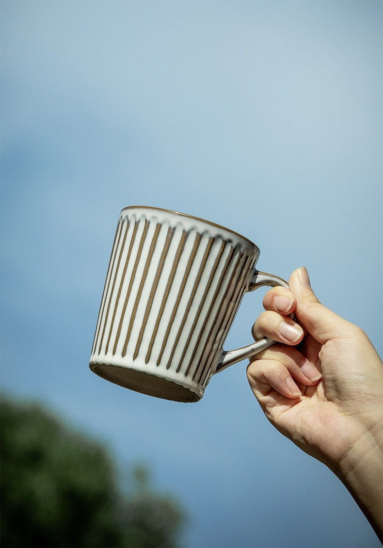 Giessen Crest Embossed Ceramic Mug