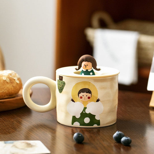 HeartNote Couple Ceramic Mug