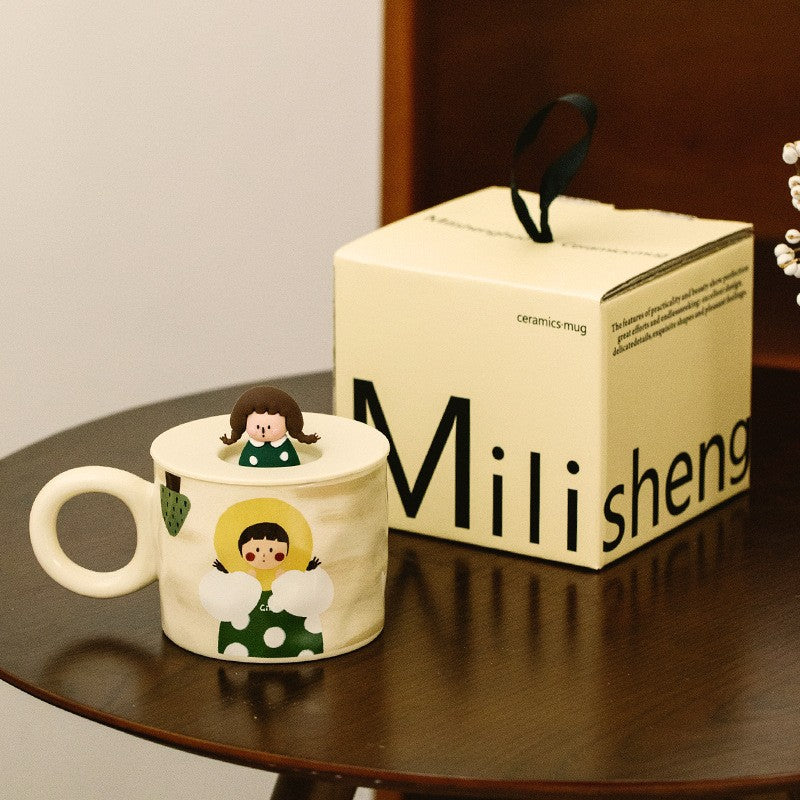 HeartNote Couple Ceramic Mug