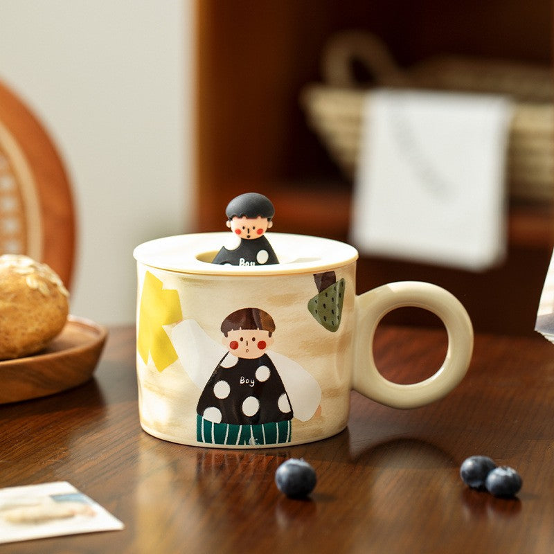 HeartNote Couple Ceramic Mug