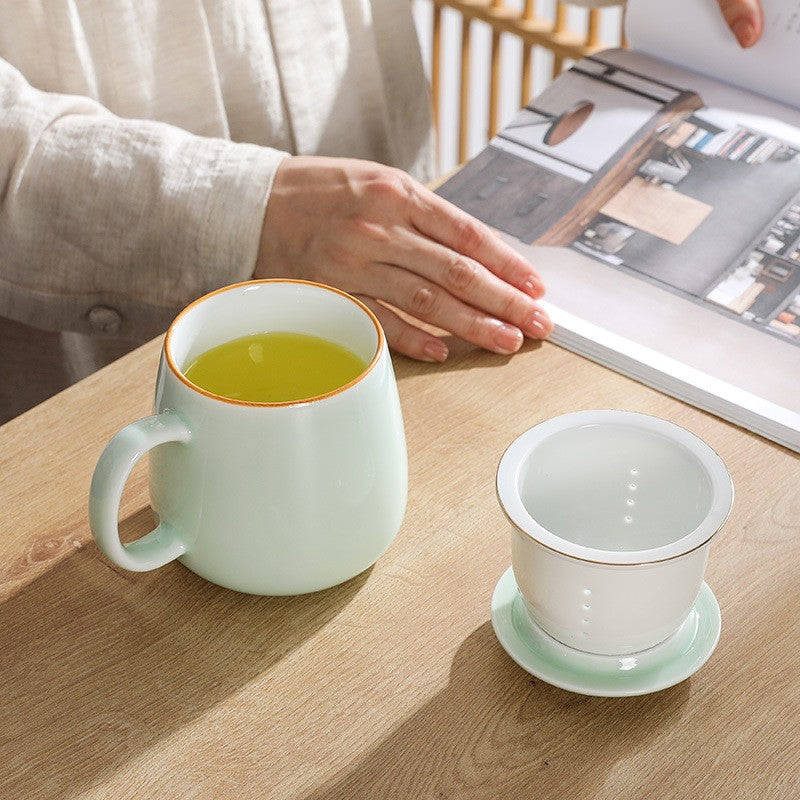 Mistline Porcelain Infusion Office Cup