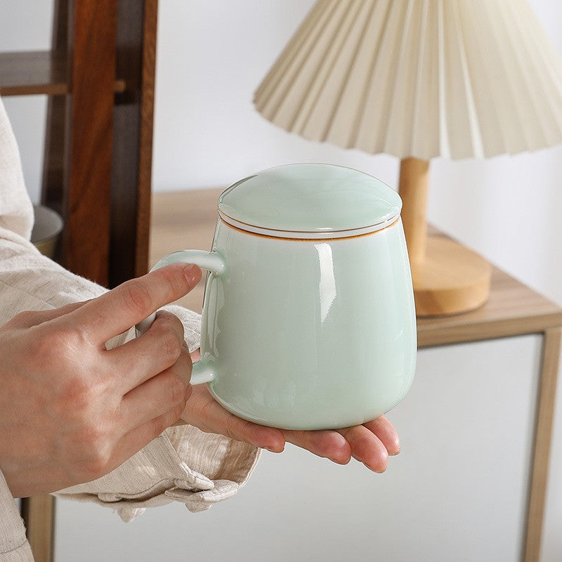 Mistline Porcelain Infusion Office Cup