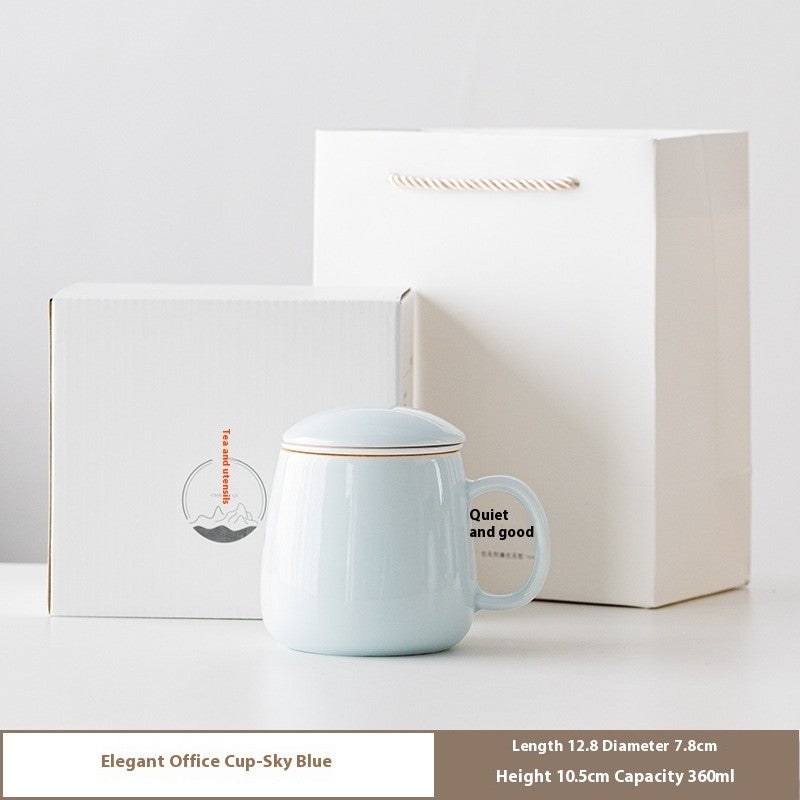 Mistline Porcelain Infusion Office Cup