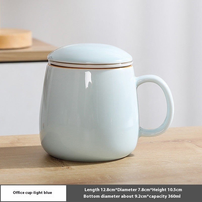 Mistline Porcelain Infusion Office Cup
