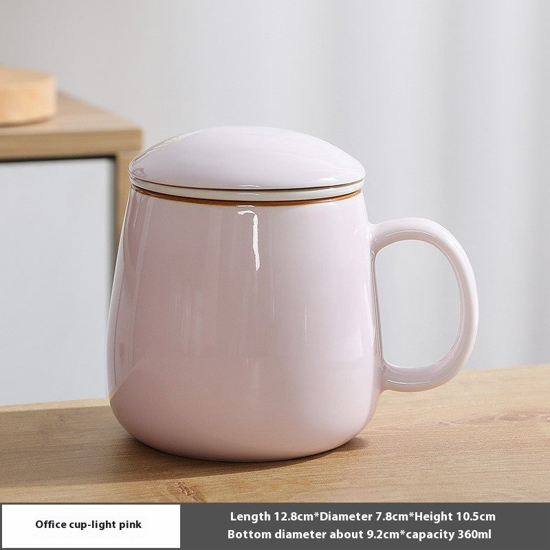 Mistline Porcelain Infusion Office Cup