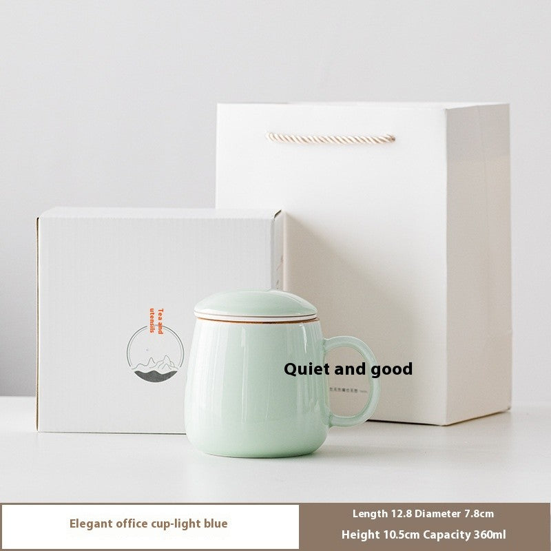 Mistline Porcelain Infusion Office Cup