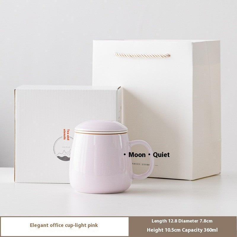 Mistline Porcelain Infusion Office Cup