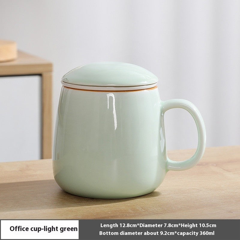 Mistline Porcelain Infusion Office Cup