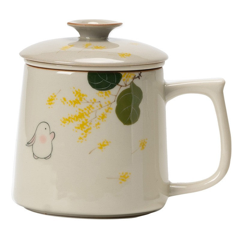 Moon Rabbit Osmanthus Art Cup