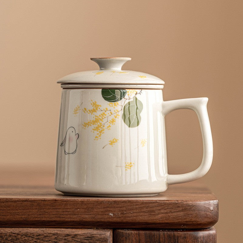 Moon Rabbit Osmanthus Art Cup