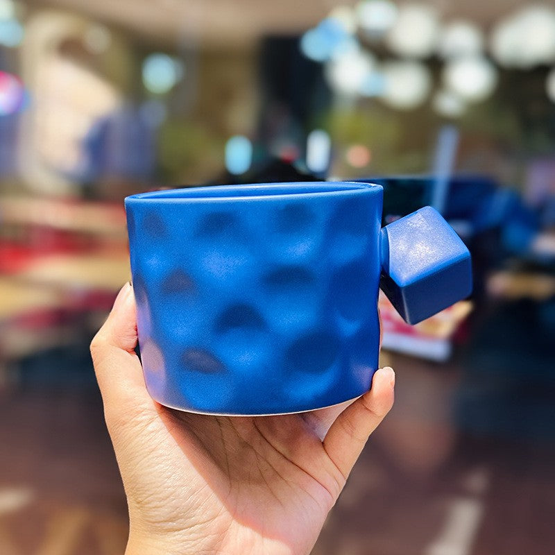 Nordcrest Square-Handle Ceramic Mug