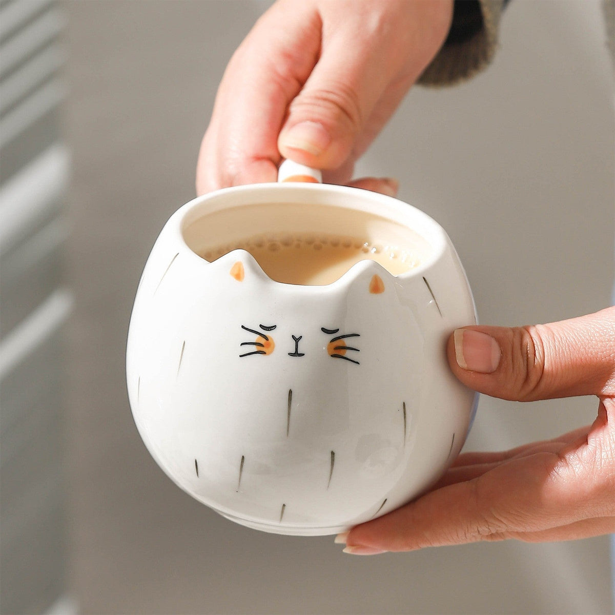 Raindrop Kitty Mug