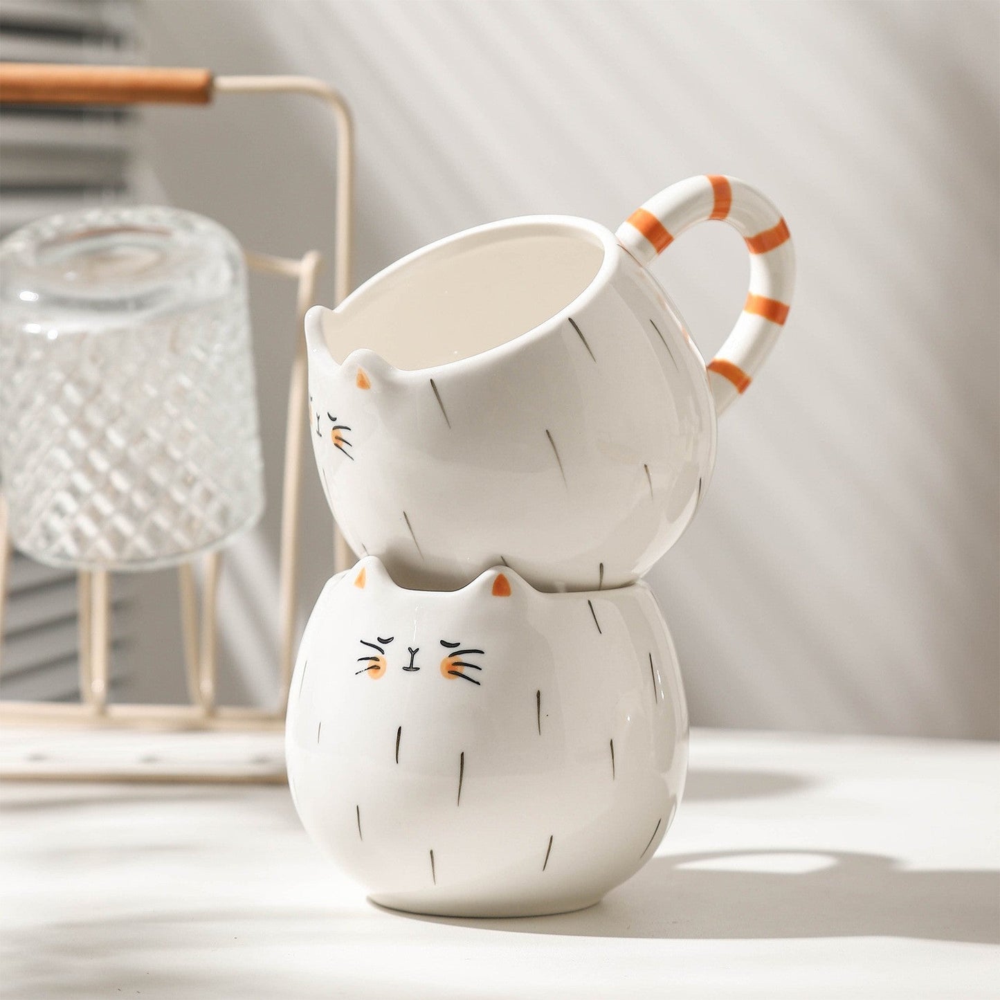 Raindrop Kitty Mug