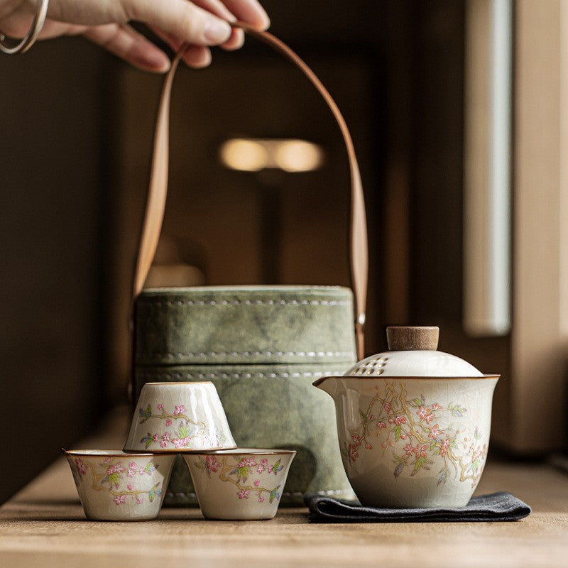 RuSpring Travel Kung Fu Tea Set