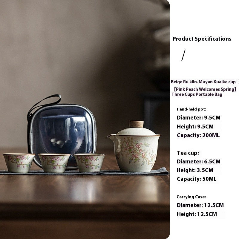 RuSpring Travel Kung Fu Tea Set
