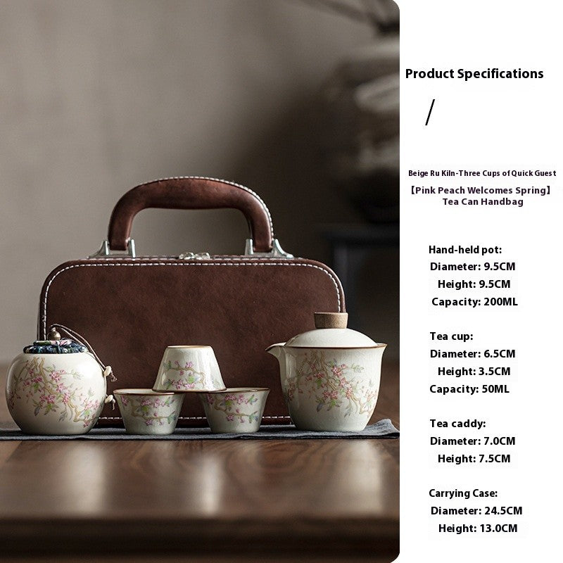 RuSpring Travel Kung Fu Tea Set