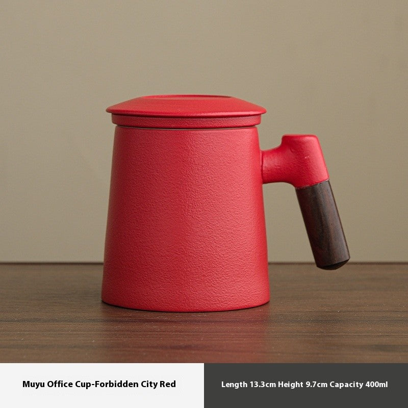 Serenity Brew Tea-Separation Ceramic Mug