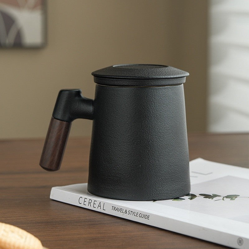 Serenity Brew Tea-Separation Ceramic Mug