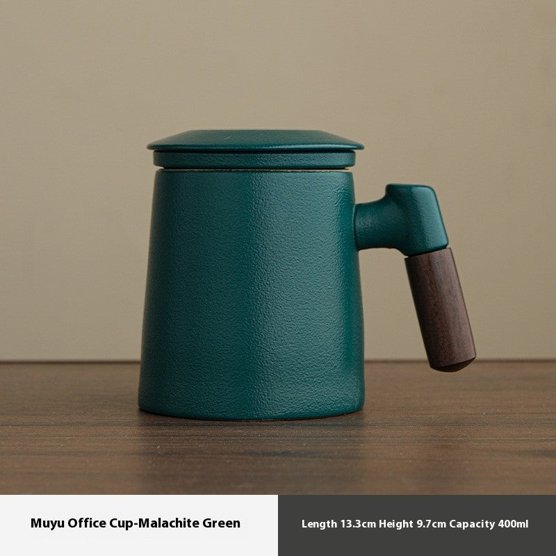 Serenity Brew Tea-Separation Ceramic Mug