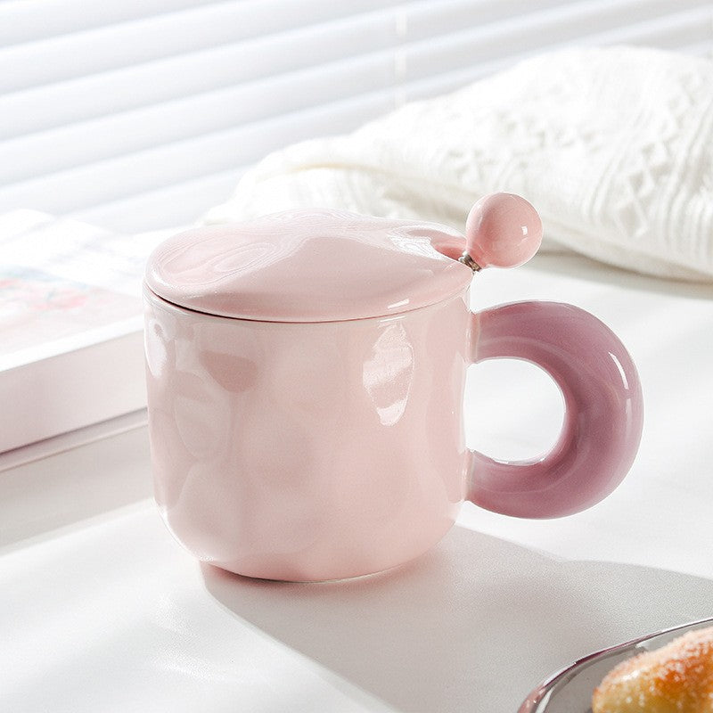 SweetSketch Girl Ceramic Mug Set