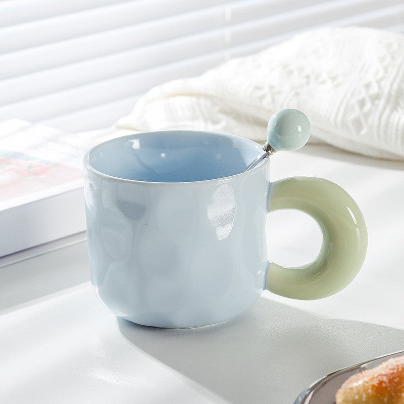 SweetSketch Girl Ceramic Mug Set