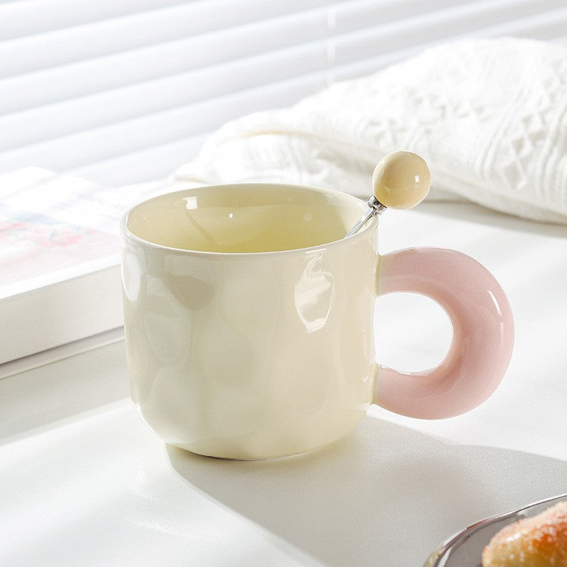 SweetSketch Girl Ceramic Mug Set