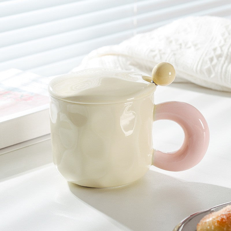 SweetSketch Girl Ceramic Mug Set