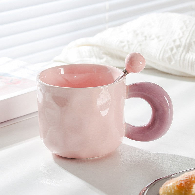 SweetSketch Girl Ceramic Mug Set