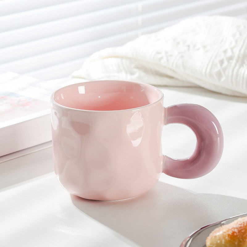 SweetSketch Girl Ceramic Mug Set