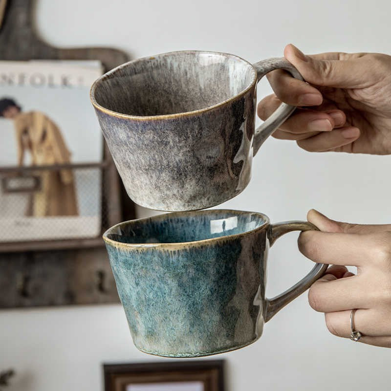 TwinGlaze Vintage Stream Mug Set