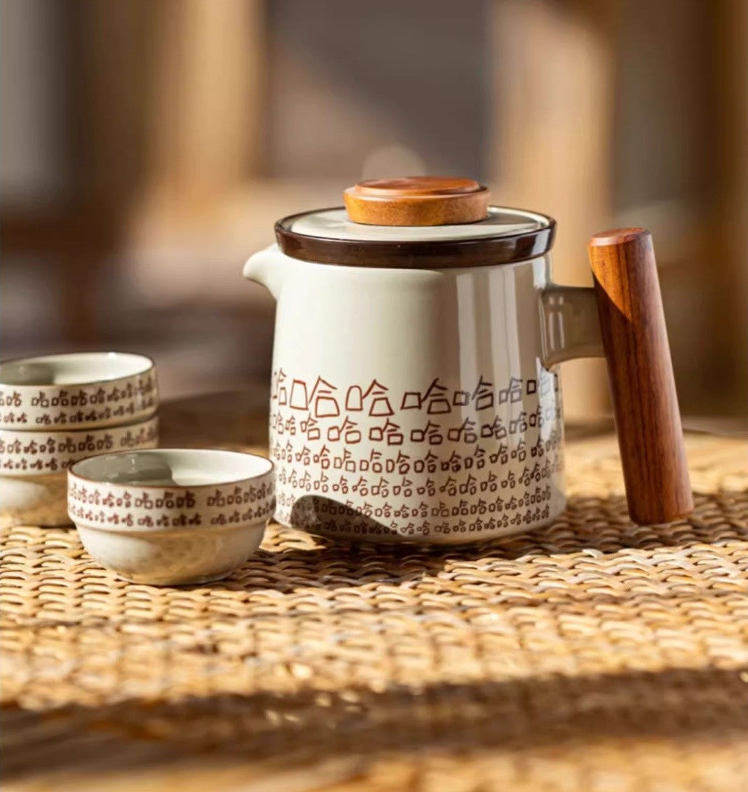 Wayfarer Ceramic Travel Tea Set