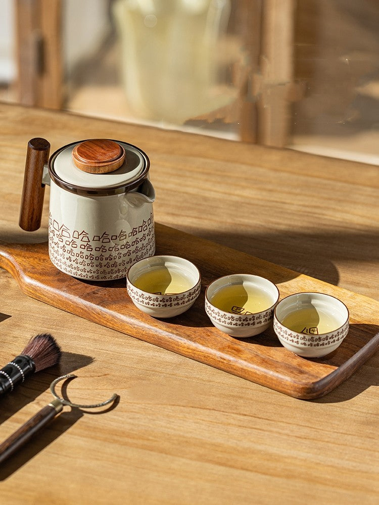 Wayfarer Ceramic Travel Tea Set