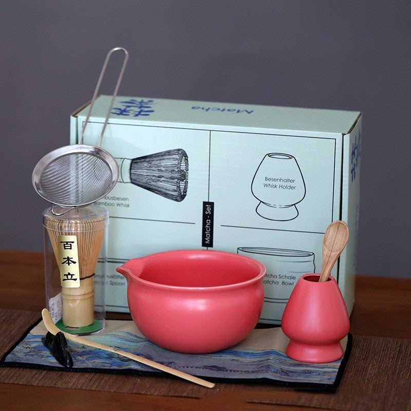 Whisper Glaze Portable Matcha Tea Set