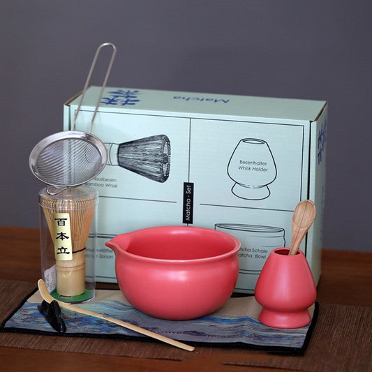 Whisper Glaze Portable Matcha Tea Set