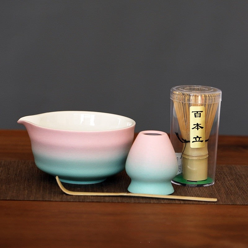 Whisper Glaze Portable Matcha Tea Set