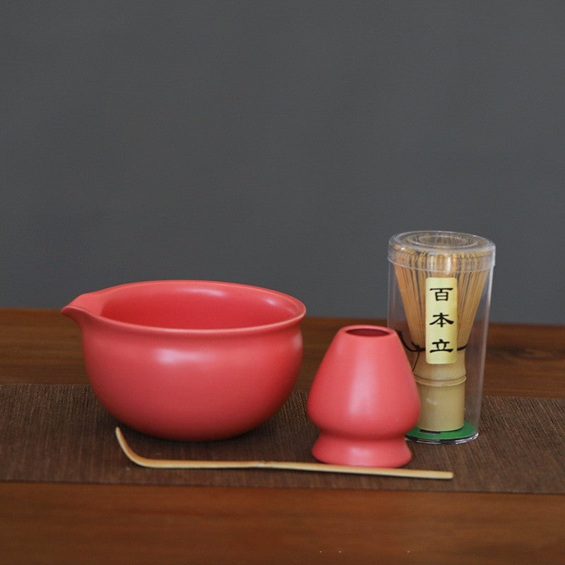 Whisper Glaze Portable Matcha Tea Set