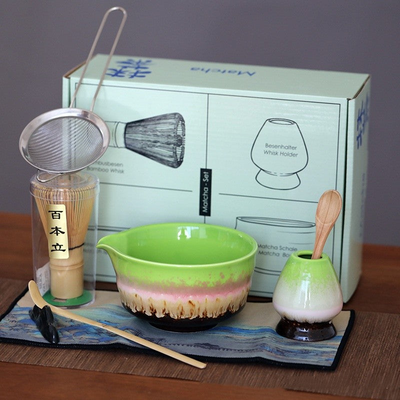 Whisper Glaze Portable Matcha Tea Set